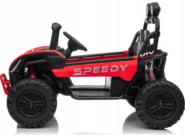 Електричний баггі для дітей Speedy 4 x 4 Червоний (5903864986884) - зображення 5