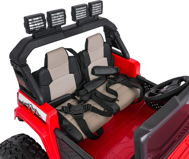Електричний баггі для дітей Extreme Sport 4 x 4 Червоний (5903864985306) - зображення 5