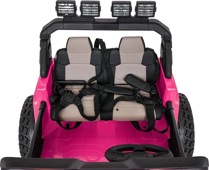 Buggy elektryczny dla dzieci Ramiz Extreme Sport 4 x 4 Różowy (5903864985283) - obraz 5