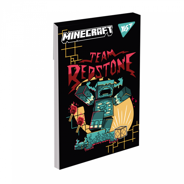 Блокнот YES, А7, 48 листов, Minecraft, клетка, (152109) - Фото 5 Блокнот YES, А7, 48 листов, Minecraft, клетка, (152109) - изображение 5