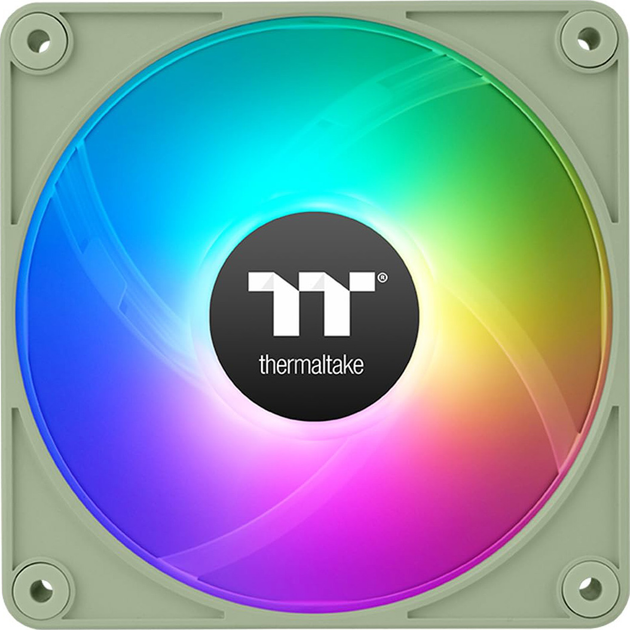 Zestaw wentylatorów Thermaltake CT120 EX Reverse ARGB Sync (3-Fan Pack) Matcha Green (CL-F198-PL12MG-A) - obraz 3