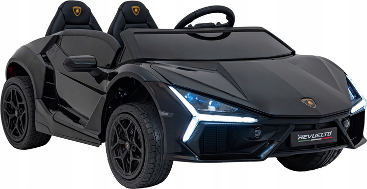 Samochód elektryczny dla dzieci Ramiz Lamborghini Revuelto Strong Xl Czarny (5903864984392) - obraz 1