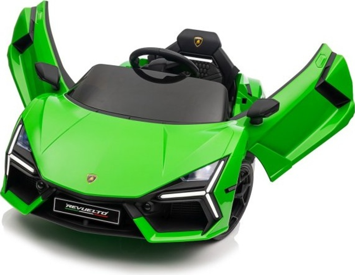 Електричний автомобіль для дітей Ramiz Lamborghini Revuelto зелений (5903864983340) - зображення 5