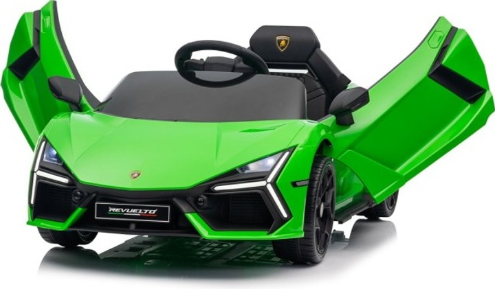 Електричний автомобіль для дітей Ramiz Lamborghini Revuelto зелений (5903864983340) - зображення 11