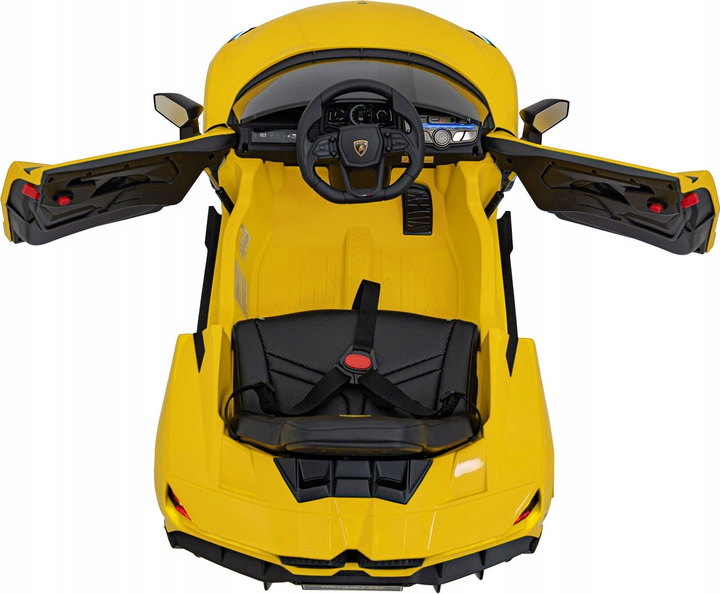 Електричний автомобіль для дітей Ramiz Lamborghini Revuelto жовтий (5903864983289) - зображення 3