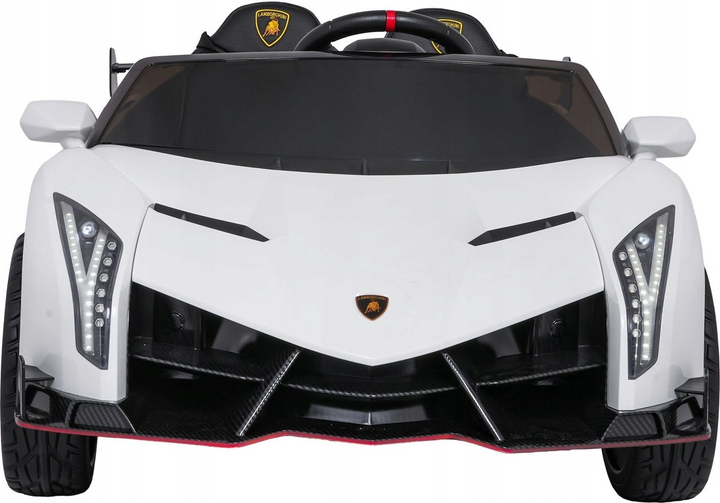 Samochód elektryczny dla dzieci Ramiz Lamborghini Veneno Biały (5903864983173) - obraz 4