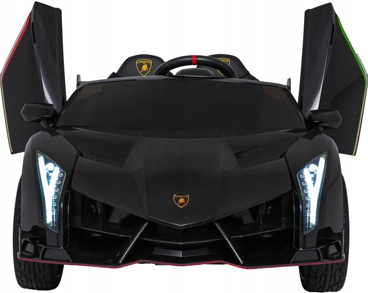 Samochód elektryczny dla dzieci Ramiz Lamborghini Veneno Czarny (5903864983159) - obraz 3