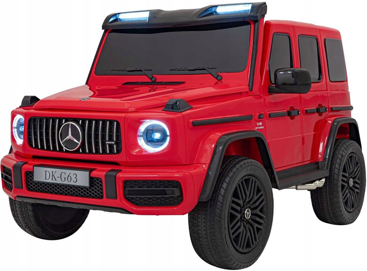 Електричний автомобіль для дітей Ramiz Mercedes Benz G63 AMG Xxl Червоний (5903864942521) - зображення 2