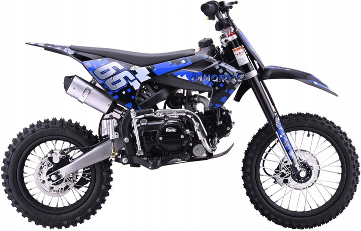 Motor spalinowy dla dzieci Ramiz Immortal Niebieski (5903864984019) - obraz 1