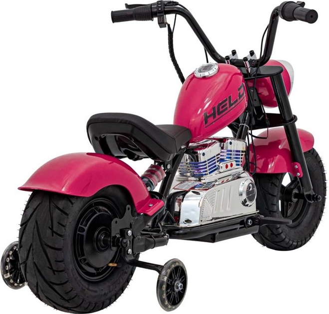 Електричний мотоцикл для дітей Ramiz Chopper Warrior рожевий (5903864944594) - зображення 2