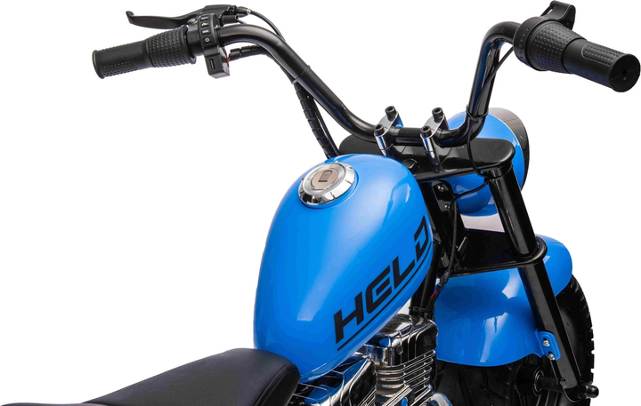 Електричний мотоцикл для дітей Ramiz Chopper Warrior синій (5903864944556) - зображення 7