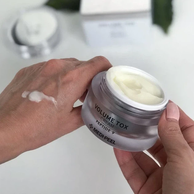 Потужний пептидний антивіковий крем MEDI-PEEL Peptide 9 Volume Tox Cream PRO , 50мл - зображення 2