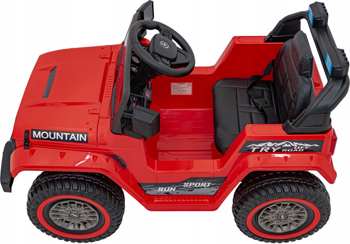Buggy elektryczny dla dzieci Ramiz Off Road Mountain Czerwony (5903864983531) - obraz 3