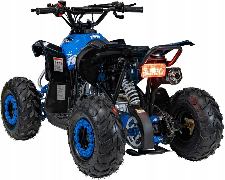 Бензиновий квадроцикл для дітей Ramiz Renegade Hiperefect 110CC Синій (5903864985443) - зображення 3