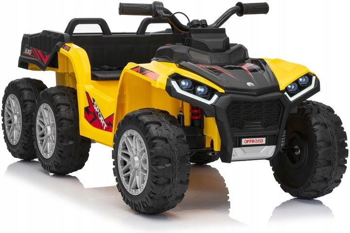 Quad elektryczny dla dzieci Ramiz Sport TX ATV Żółty (5903864985030) - obraz 3