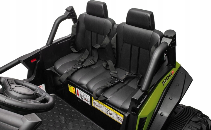 Samochód terenowy elektryczny dla dzieci Ramiz Honda Talon 4 x 4 Zielony (5903864944020) - obraz 5