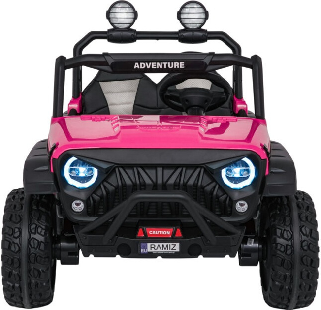 Електричний позашляховик для дітей Passion 4 x 4 Рожевий (5903864986907) - зображення 2