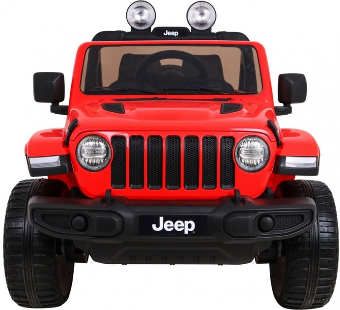 Електричний позашляховик для дітей Ramiz Jeep Wrangler червоний (5903864906844) - зображення 2