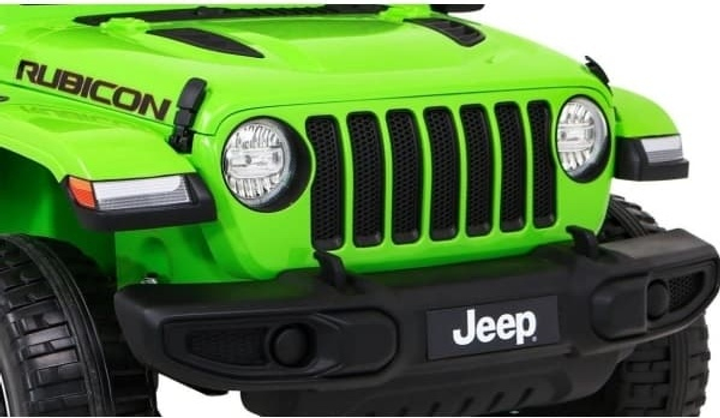 Samochód terenowy elektryczny dla dzieci Ramiz Jeep Wrangler Rubicon Zielony (5903864904963) - obraz 4