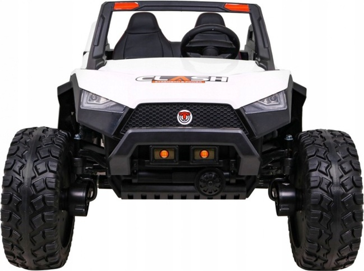 Buggy elektryczny dla dzieci Ramiz Clash Biały (5903864913712) - obraz 2