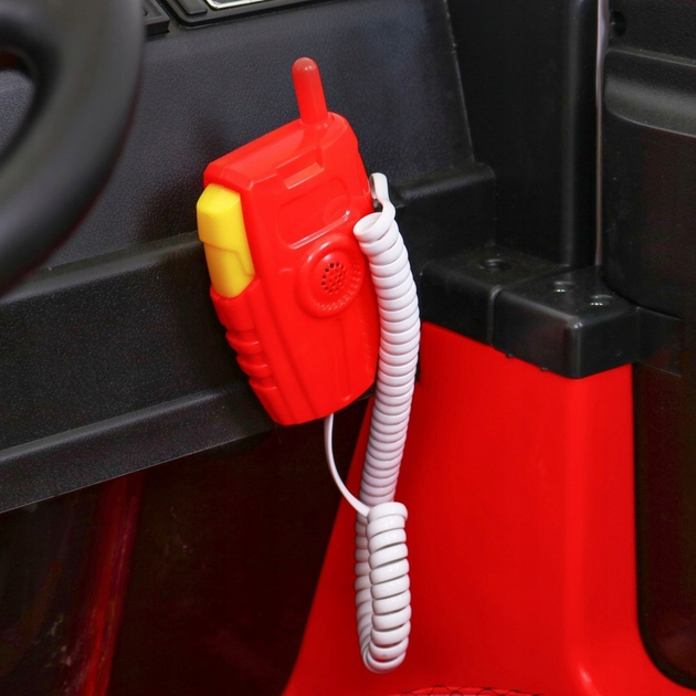 Pojazd elektryczny dla dzieci Ramiz Ramiz straż pożarna (5903864906943) - obraz 4