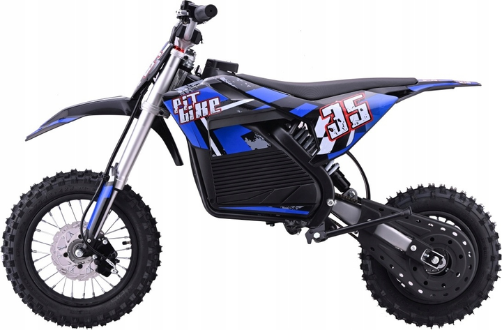 Motor elektryczny dla dzieci Ramiz Pit Bike Niebieski (5903864984163) - obraz 2