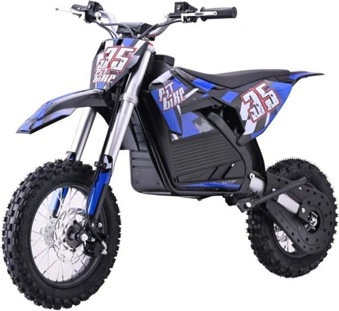 Motor elektryczny dla dzieci Ramiz Pit Bike Niebieski (5903864984163) - obraz 3
