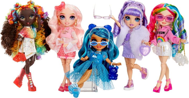 Лялька Rainbow High Creative Crystals Fashion Doll Amaya (121411) (0035051121411) - зображення 5