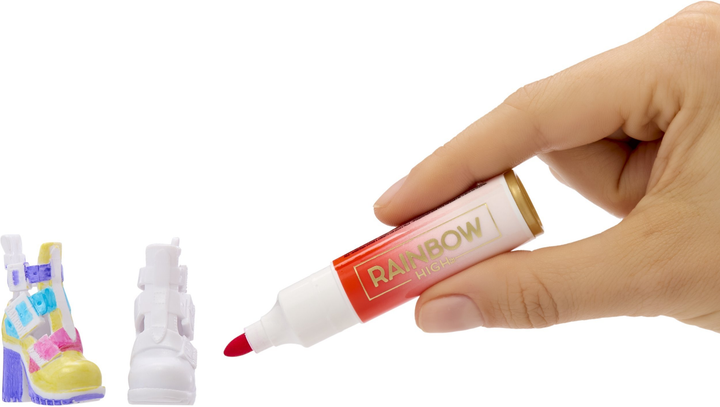 Лялька Rainbow High Air Brush & Create Фіолетові очі (543350) (0035051543350) - зображення 6