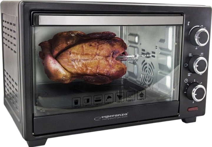 Mini piekarnik z konwekcją i funkcją pieczenia Esperanza Napoli - obraz 2