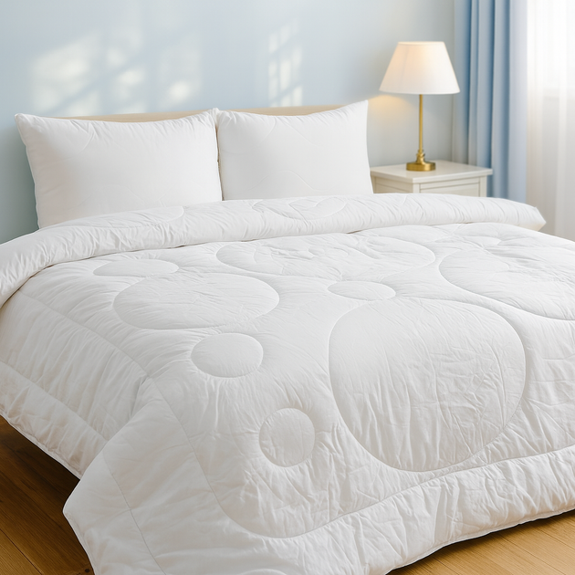 Ковдра Mirson Bianco №644 зимова з евкаліптом 220х240 (2200000858221) - зображення 6