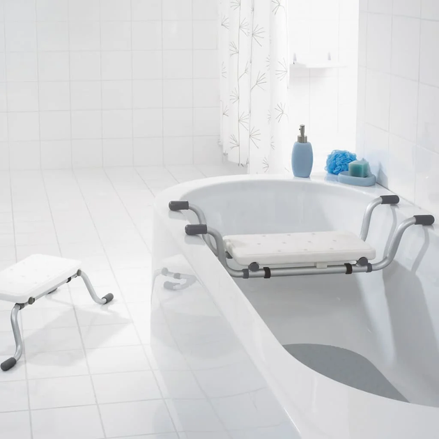 Siedzisko do wanny/podnóżek Ridder Eco, biały (4006956951317) - obraz 4