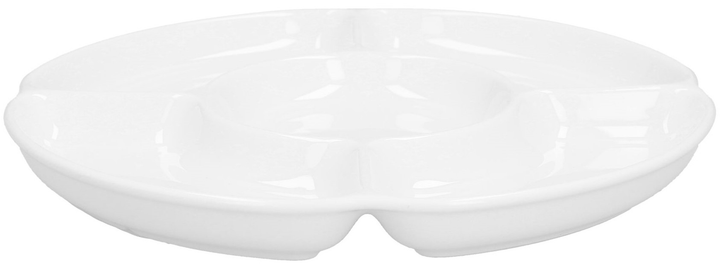 Półmisek Homla Fabio dzielony z przegródkami Biały 30 cm (5902869991039) - obraz 2