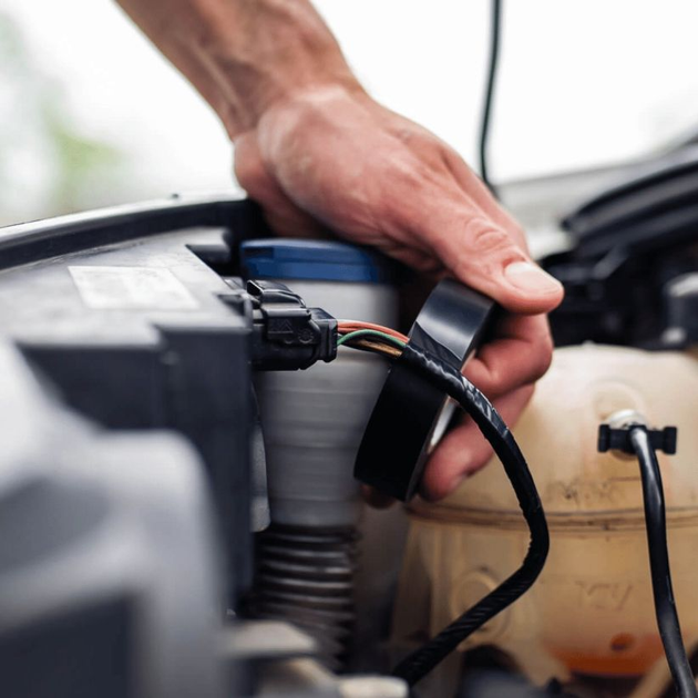 Стрічка ізоляційна K2 Flexer 15 мм x 10 м Чорна (5906534003409) - зображення 5