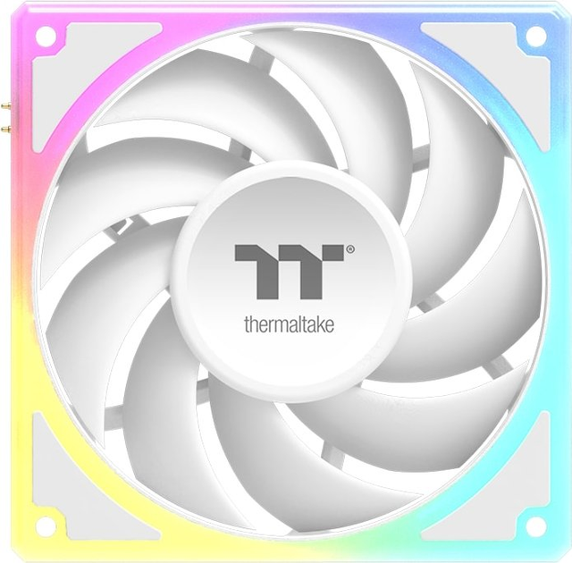 Wentylator Thermaltake Toughfan EX 120 ARGB Sync (zestaw 3 wentylatorów) White (CL-F211-PL12SW-A) - obraz 3