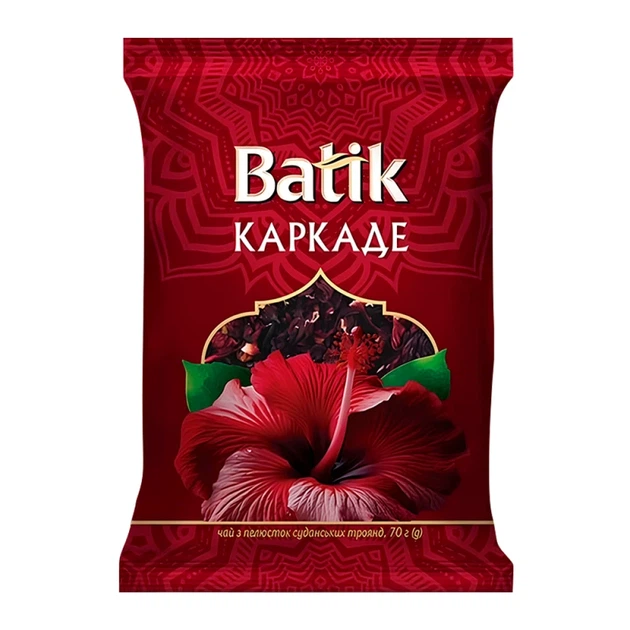 Чай Batik Каркаде 70 г - Фото 1 Чай Batik Каркаде 70 г - зображення 1