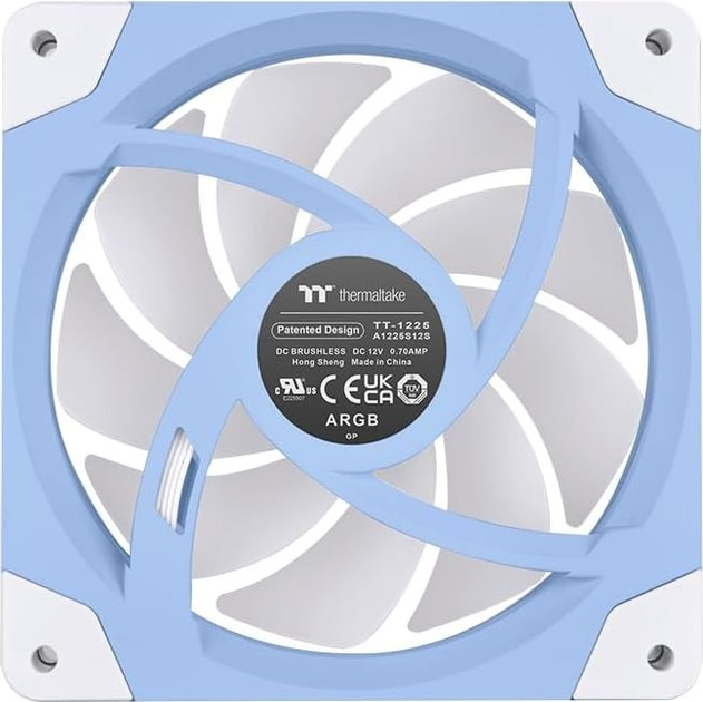Набір вентиляторів Thermaltake SWAFAN EX14 ARGB Sync (3-Fan Pack) Hydrangea Blue (CL-F184-PL14BU-A) - зображення 4