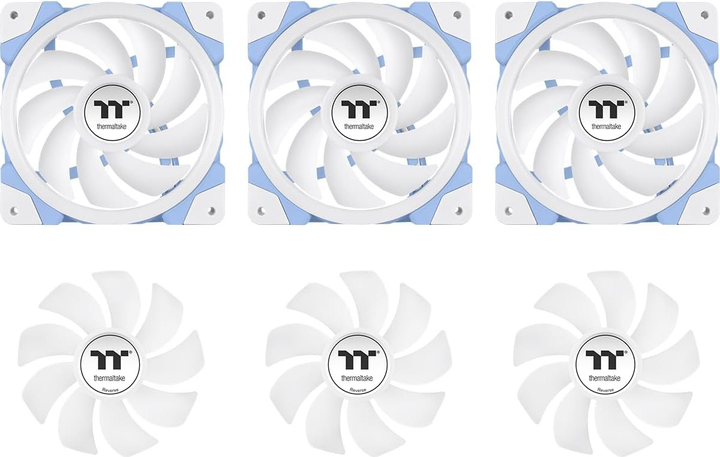 Набір вентиляторів Thermaltake SWAFAN EX14 ARGB Sync (3-Fan Pack) Hydrangea Blue (CL-F184-PL14BU-A) - зображення 8