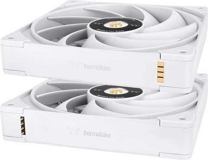 Zestaw wentylatorów Thermaltake TOUGHFAN EX14 Pro Swappable Edition (3-Fan Pack) White (CL-F172-PL14WT-A) - obraz 4