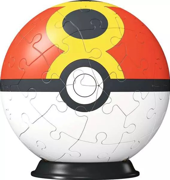 Пазл 3D Ravensburger Pokemon Repeat Ball 55 елементів 11628 (4005556116287) - зображення 2