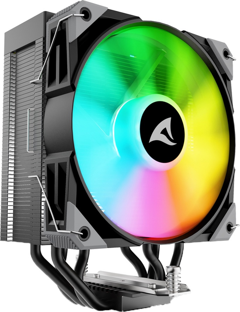 Chłodzenie Sharkoon A40 RGB Black (4044951041992) - obraz 1