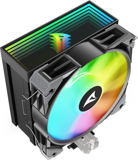 Chłodzenie Sharkoon A40 RGB Black (4044951041992) - obraz 7