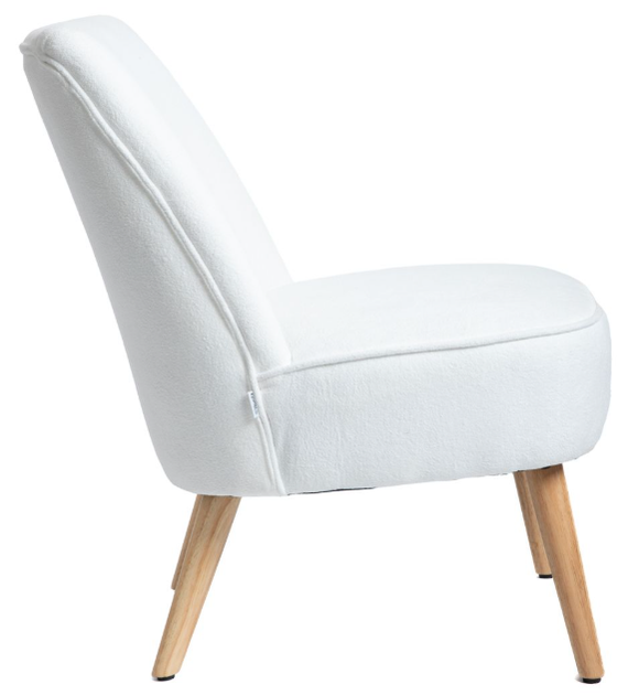 Krzesło HOMLA 895895 SOAL 57 x 69 x 76 cm Ecru (5904183895895) - obraz 3