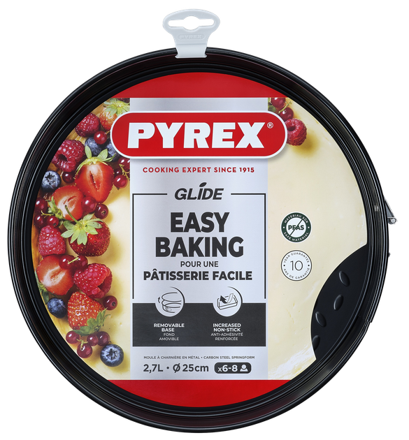 Форма для запікання Pyrex Glide 25 см 2.7 л - Фото 4 Форма для запікання Pyrex Glide 25 см 2.7 л - зображення 4