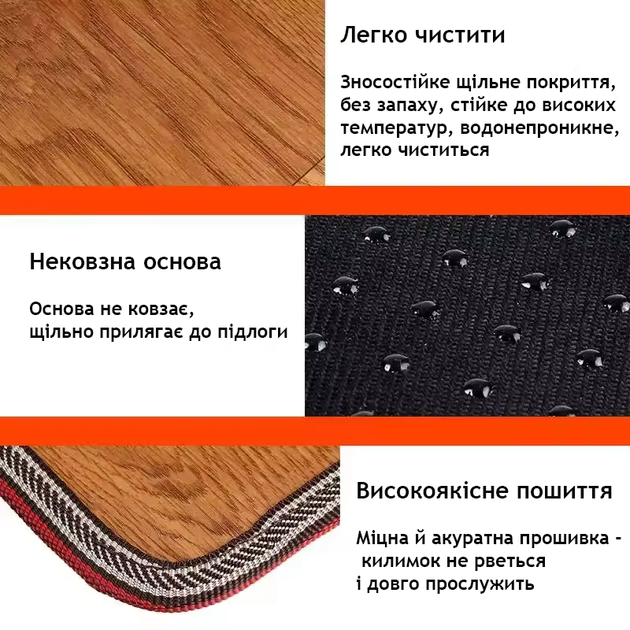 Электроковрик uWarmSof с подогревом с терморегулятором с таймером, 50х60 см - изображение 4