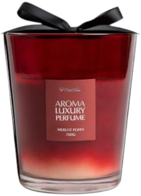 Ароматична свічка Homla Ember Merlot Poppy 740251 700 г (5906496740251) - зображення 1