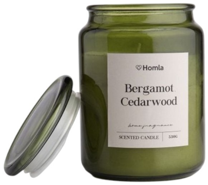 Ароматична свічка Homla Mael Bergamot Cedarwood 707148 540 г (5906496707148) - зображення 3