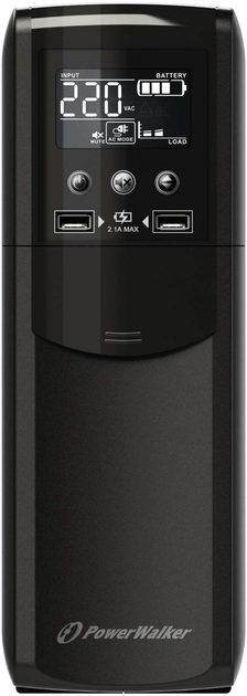 ДБЖ PowerWalker VI 1000 CSW FR 600 Вт/1000 ВА (10121117) - зображення 2
