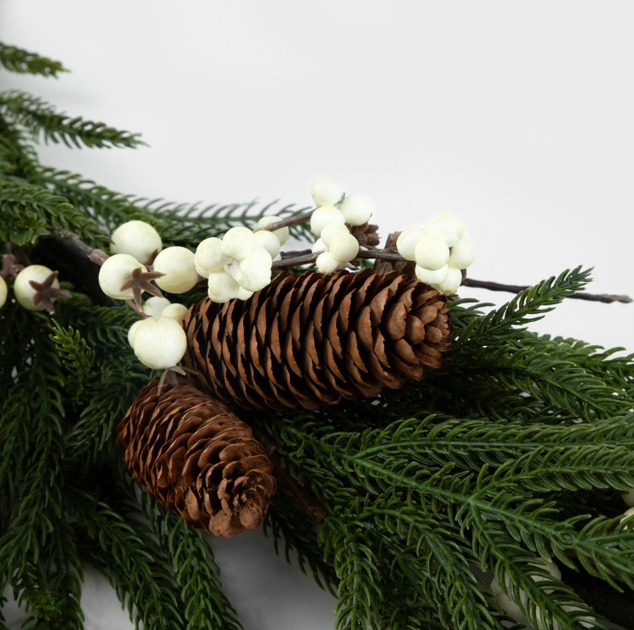 Гірлянда святкова HOMLA 715266 LARCH з білими акцентами 160 см (5906496715266) - зображення 2