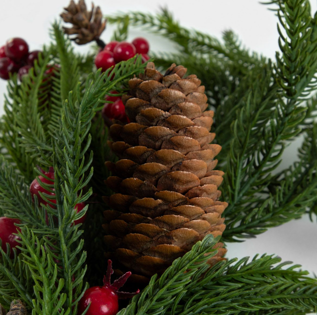 Гірлянда святкова HOMLA 715259 LARCH з червоними акцентами 160 см (5906496715259) - зображення 3